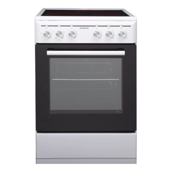 Infiniton Single Oven Ceramic Hob CCV350G White 50cm (W) 3 Zones