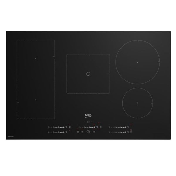 beko HII85770UFT Induction Hob 5 Zones (1 Flex) 80cm