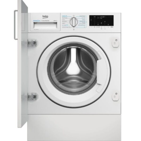 Beko 8kg Integrated Washing Machine B3WBT48435WB 1400rpm