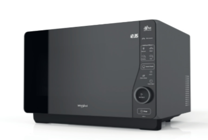 Whirlpool MWF421BL Black Microwave 800W Grill