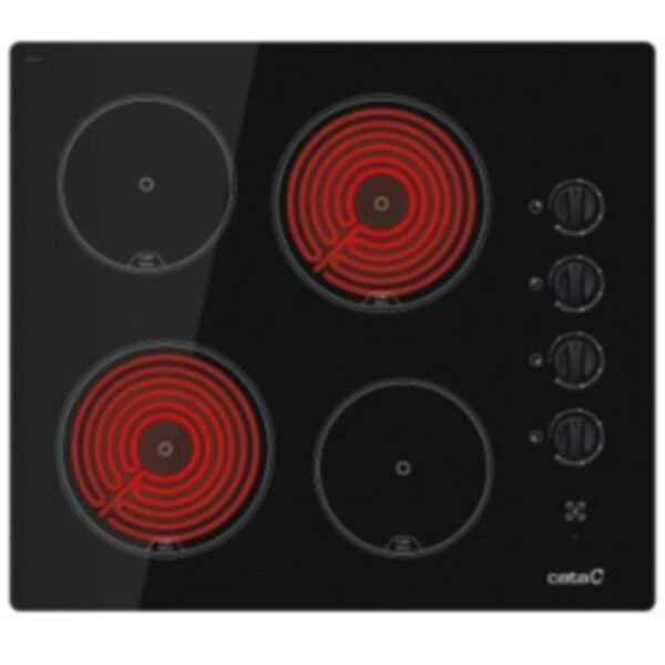 Cata 604HVID Ceramic Hob 4 Zones 60cm