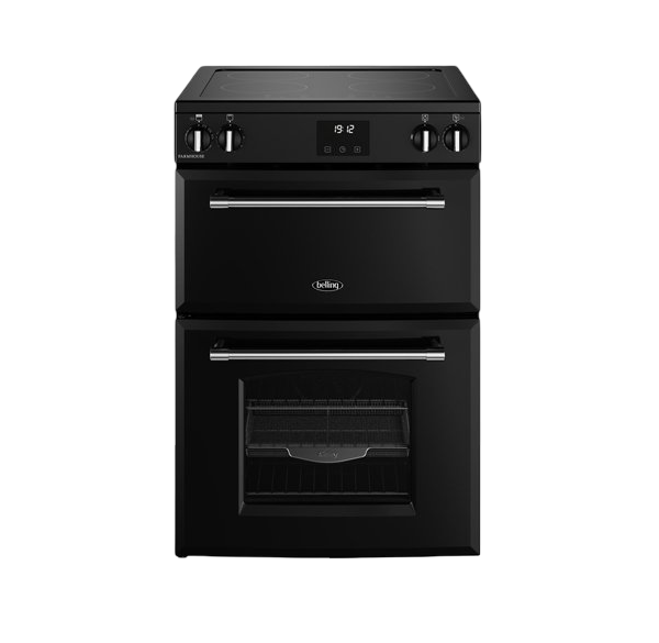 Belling Farmhouse 60Ei Mini Range Black 4 Zones Induction