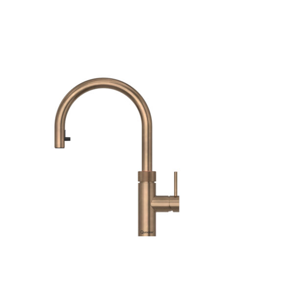 Quooker Flex Round Patinated Brass FXRPTB