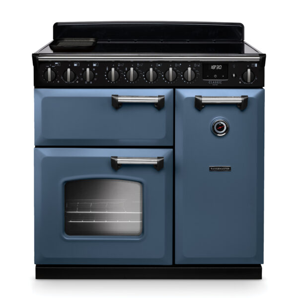 Rangemaster Classic Deluxe 90 Induction Various Colours with Chrome Trim