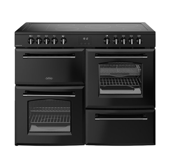 Belling Farmhouse 110E Range with Chrome Trim 444411835